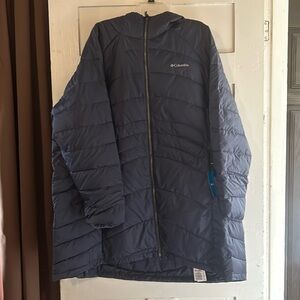 NWT Columbia winter coat, blue, 3XL